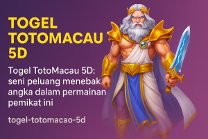 Togel TotoMacau 5D Strategi Jitu Menang Besar di Pasaran Paling Dicari 2025